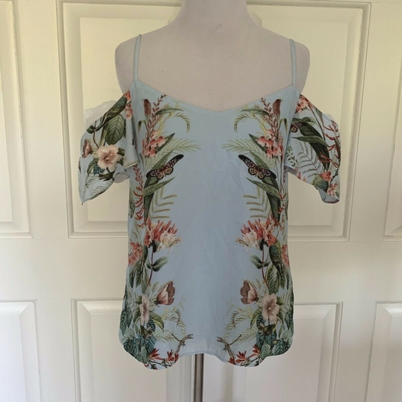 oasis floral blouse dress